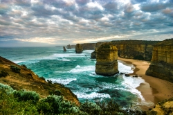 The Twelve Apostoles in the Great Ocean Road, Victoria, Australia. Photo taken at sunrise after a night spent in my car.